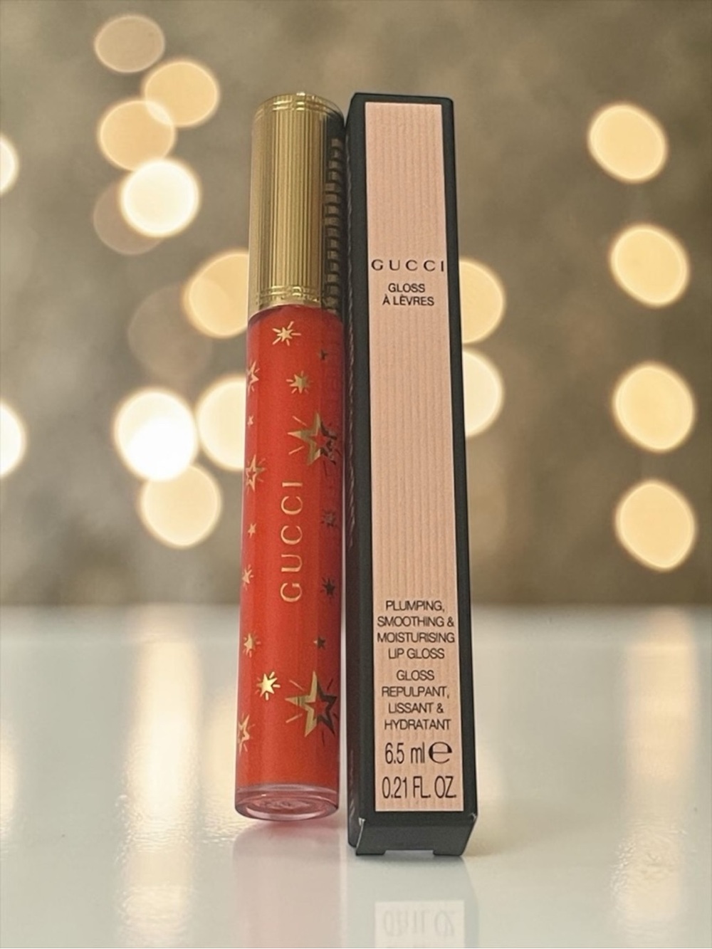 Gucci Gloss à Lèvres Plumping Lip Gloss - 526 Teresina Red NIB